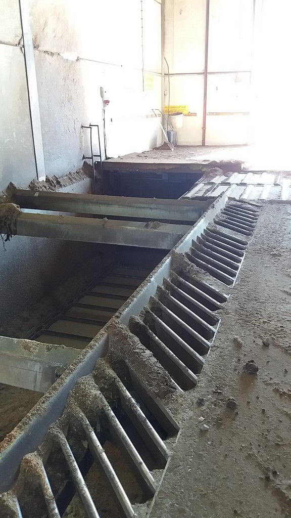 unloading pit