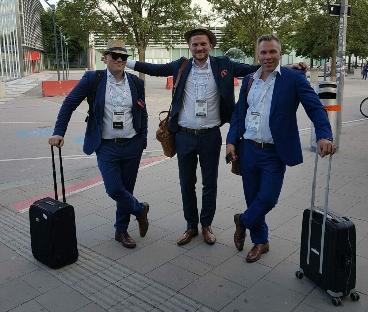 Prometec's guys at the exhibition